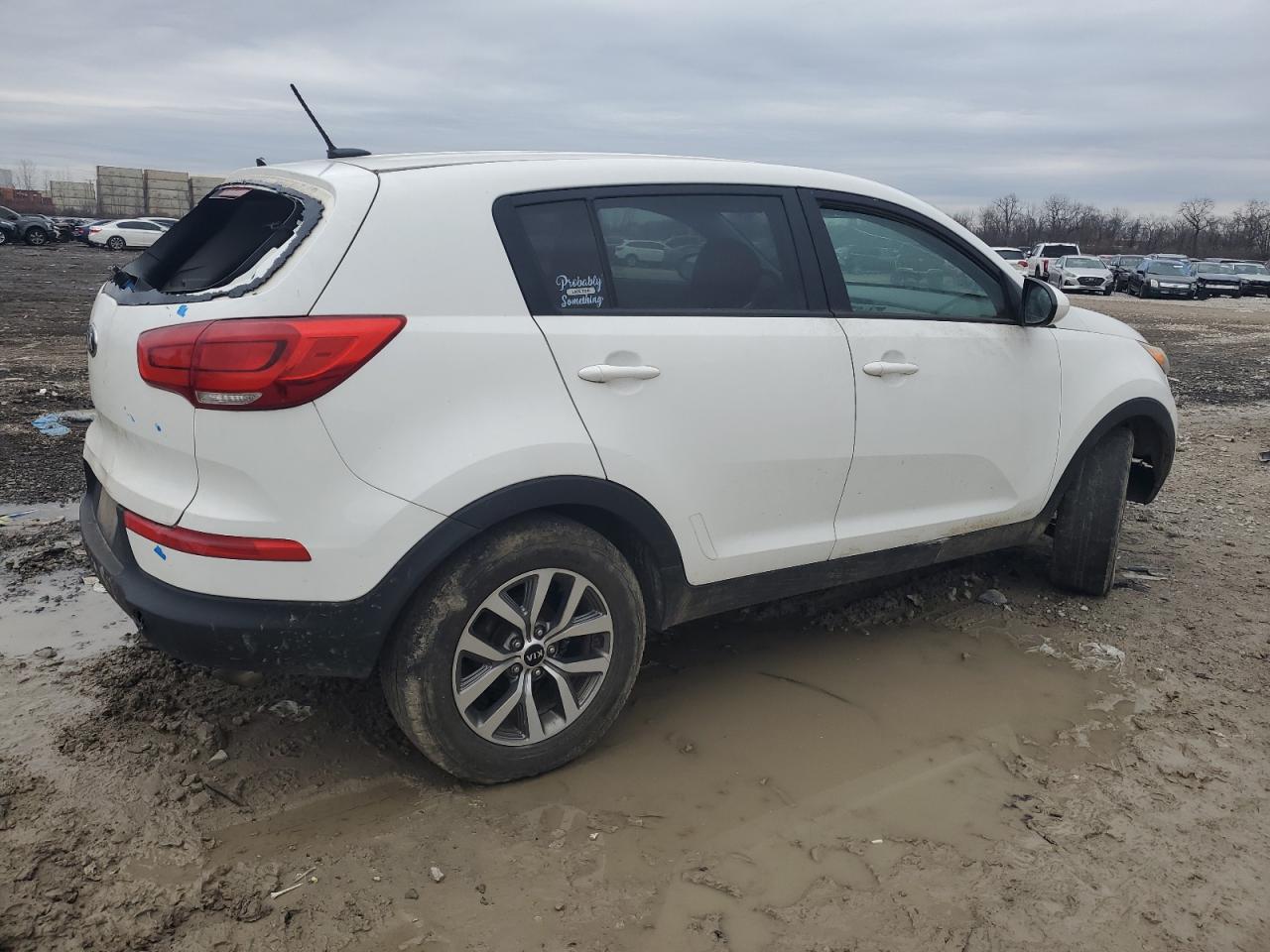 Image 3 of 2014 KIA SPORTAGE BASE 2014 with VIN KNDPB3AC8E7577585