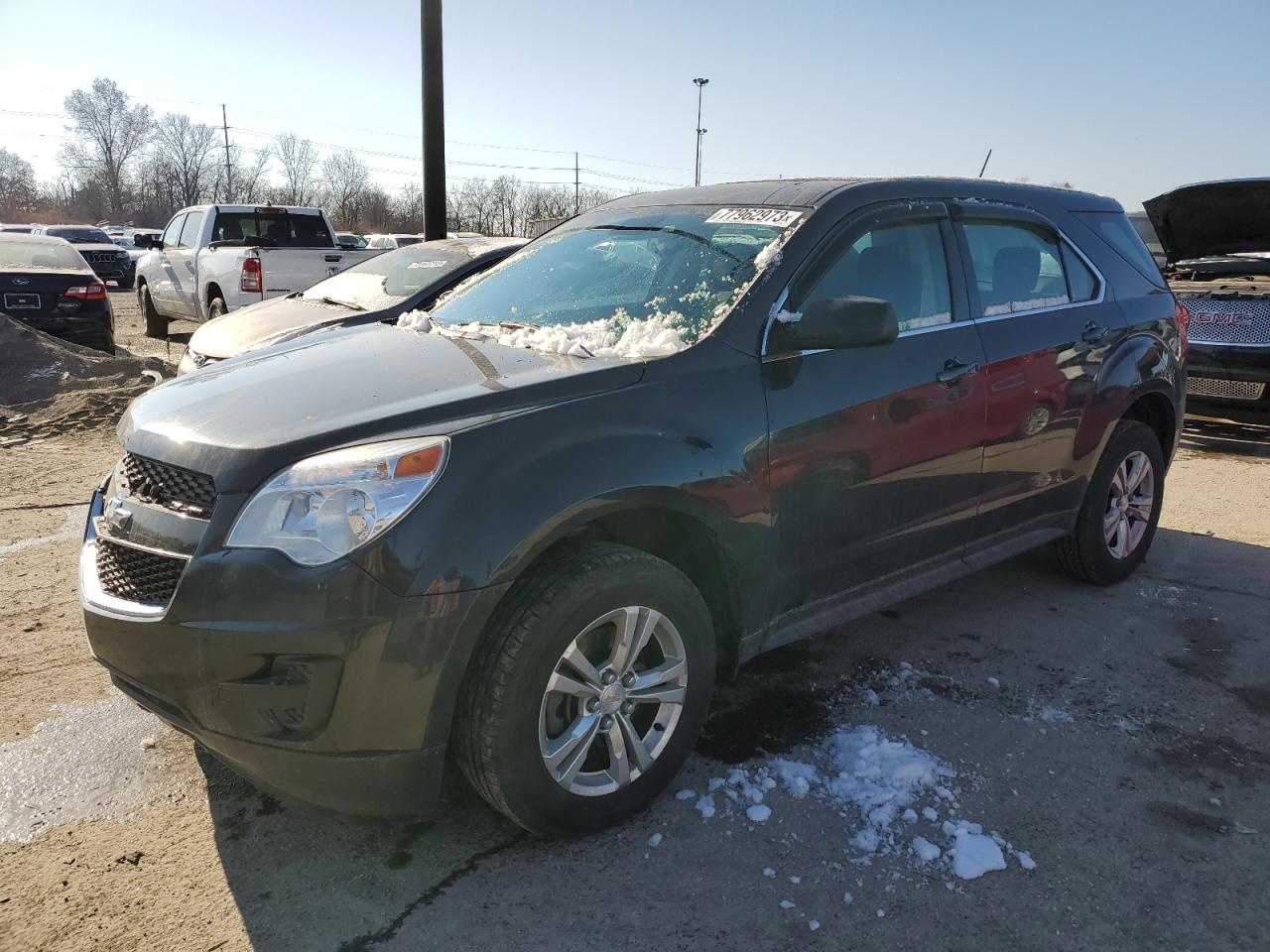 Image 1 of 2013 CHEVROLET EQUINOX LS 2013 with VIN 2GNALBEK2D6259319