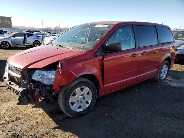 Image 1 of 2012 DODGE GRAND CARAVAN SE 2012 with VIN 2C4RDGBGXCR322699