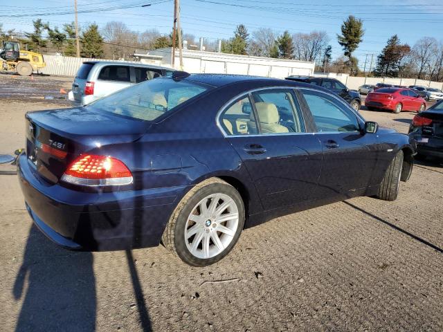 Image 3 of 2003 BMW 7 SERIES 745 I 2003 with VIN WBAGL63453DP67750