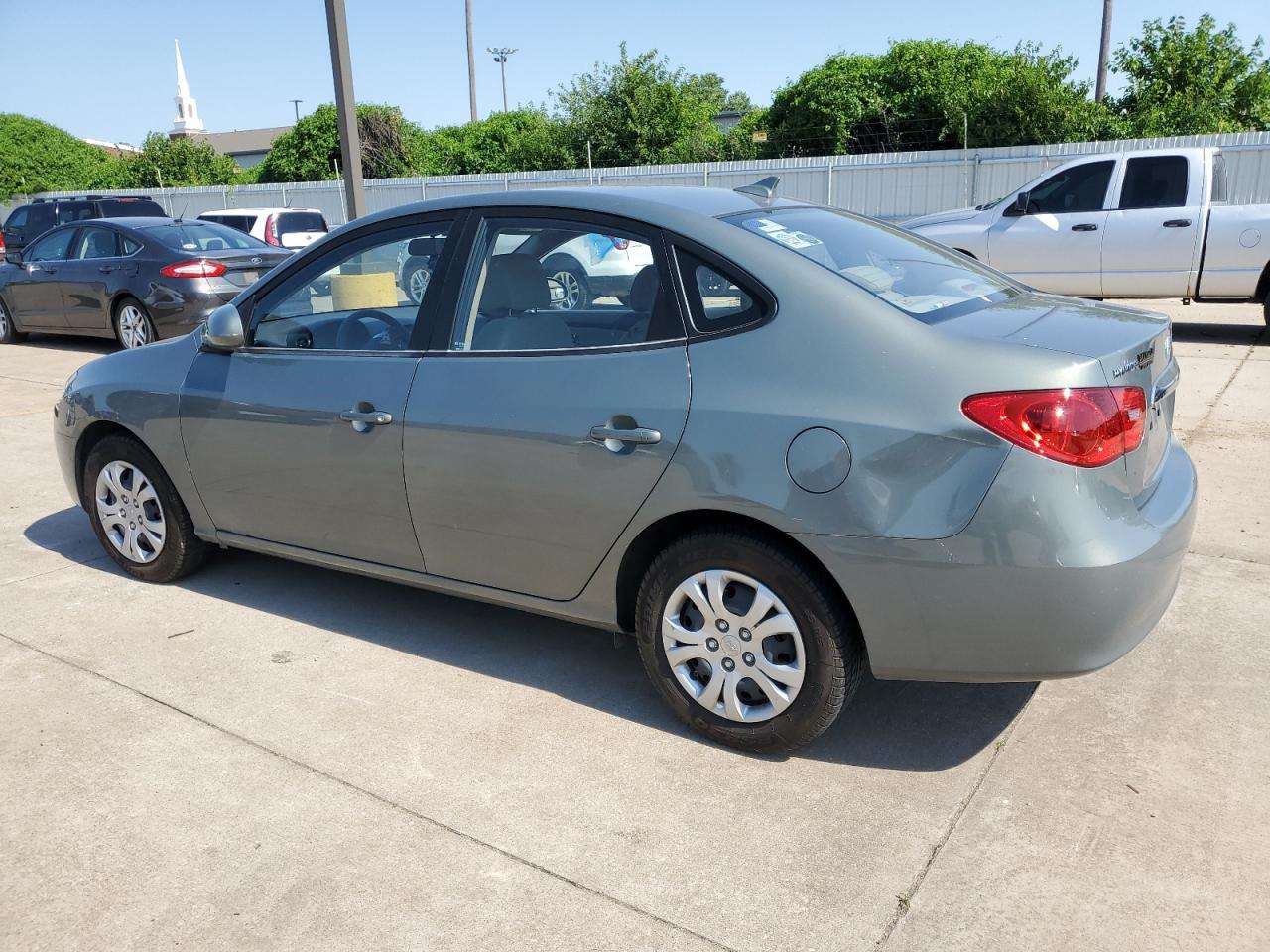 Image 2 of 2010 HYUNDAI ELANTRA BLUE 2010 with VIN KMHDU4AD3AU878932
