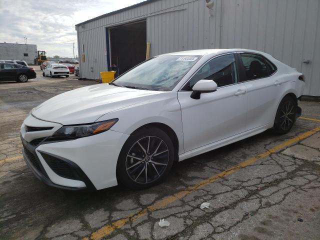 Image 1 of 2021 TOYOTA CAMRY SE 2021 with VIN 4T1G11AK8MU574101