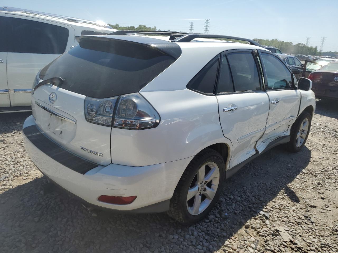 Image 3 of 2008 LEXUS RX 350 2008 with VIN 2T2GK31U38C036449