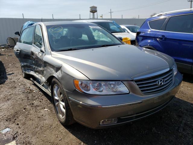Image 1 of 2008 HYUNDAI AZERA SE 2008 with VIN KMHFC46FX8A332808