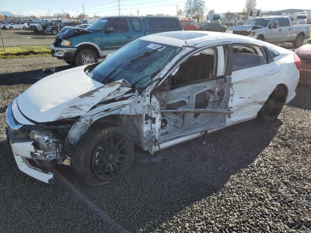 Image 1 of 2018 HONDA CIVIC EX 2018 with VIN JHMFC1F3XJX026749