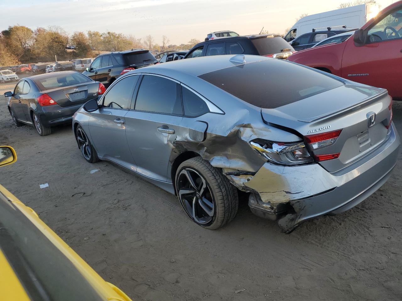 Image 2 of 2019 HONDA ACCORD SPORT 2019 with VIN 1HGCV1F35KA092985