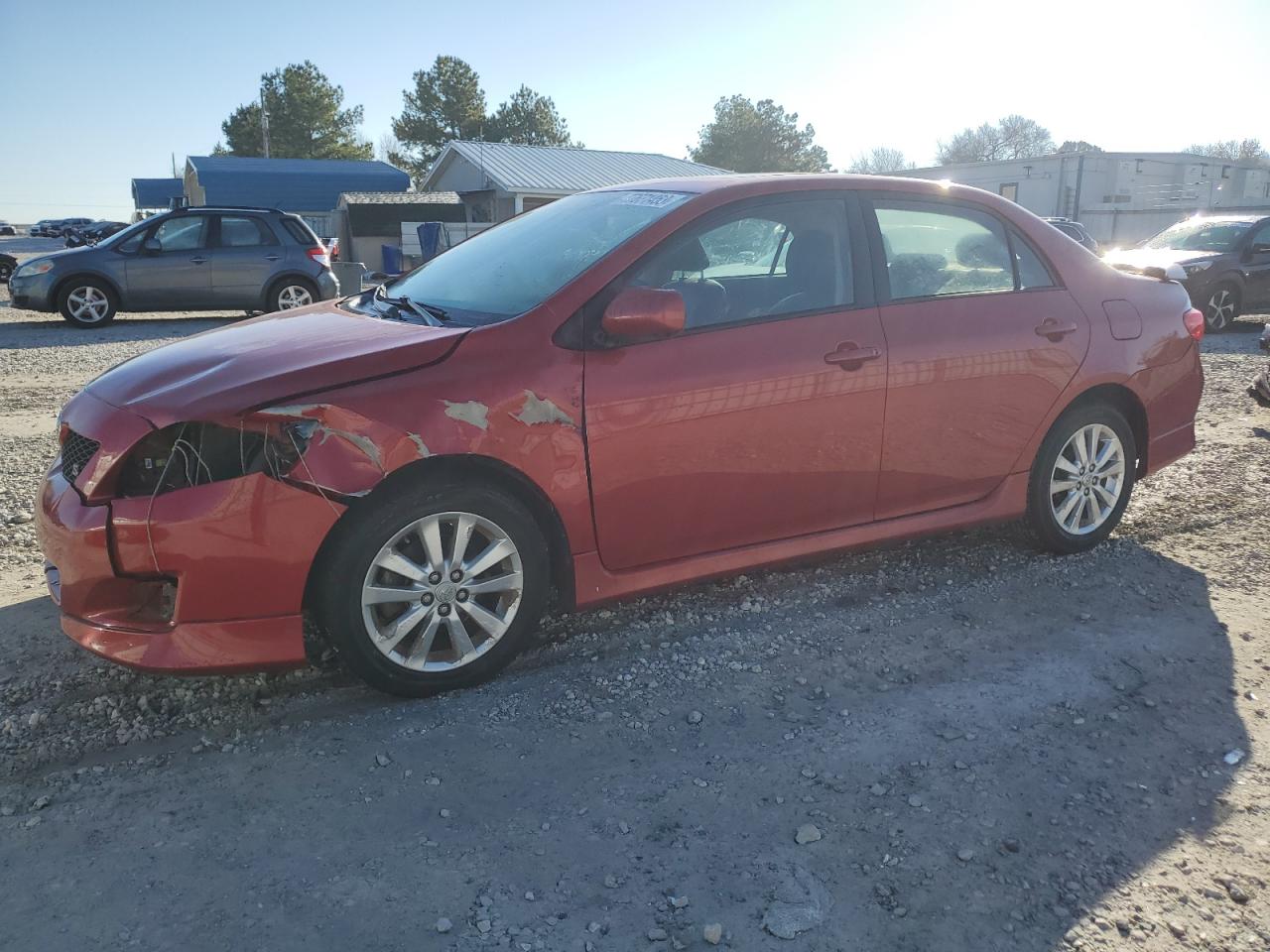 Image 1 of 2009 TOYOTA COROLLA BASE 2009 with VIN 2T1BU40E39C008029