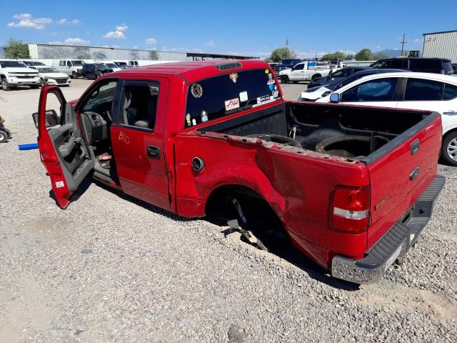 Image 2 of 2005 FORD F-150 SUPERCREW 2005 with VIN 1FTPW12515KD80280