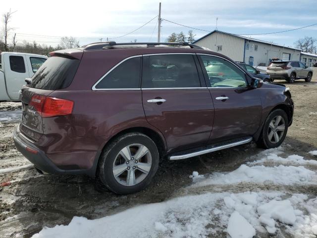 Image 3 of 2011 ACURA MDX TECHNOLOGY 2011 with VIN 2HNYD2H64BH525938
