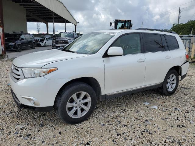 Image 1 of 2012 TOYOTA HIGHLANDER BASE 2012 with VIN 5TDZK3EH8CS067531