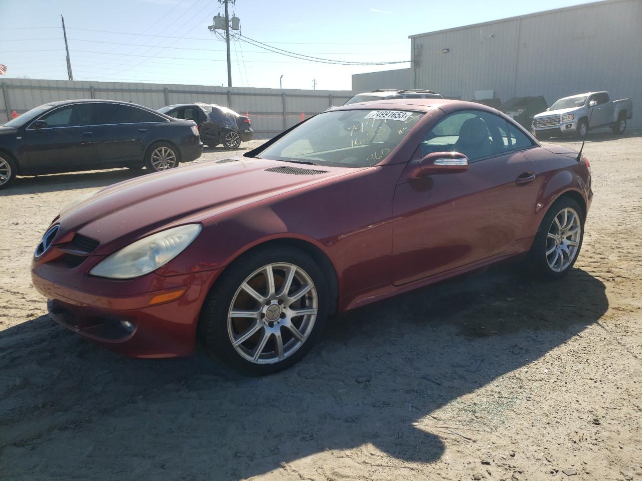 Изображение 1 2005 MERCEDES-BENZ SLK 350 2005 с VIN WDBWK56F15F048655