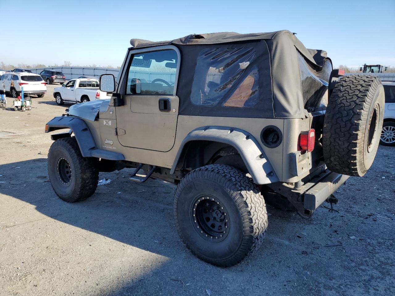 Image 2 of 2006 JEEP WRANGLER X 2006 with VIN 1J4FA39S26P780588