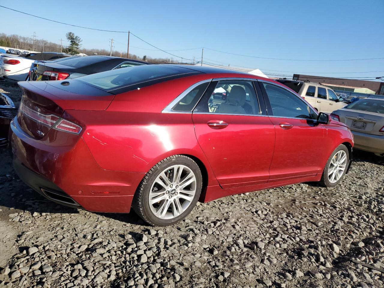 Image 3 of 2013 LINCOLN MKZ HYBRID 2013 with VIN 3LN6L2LU6DR809130