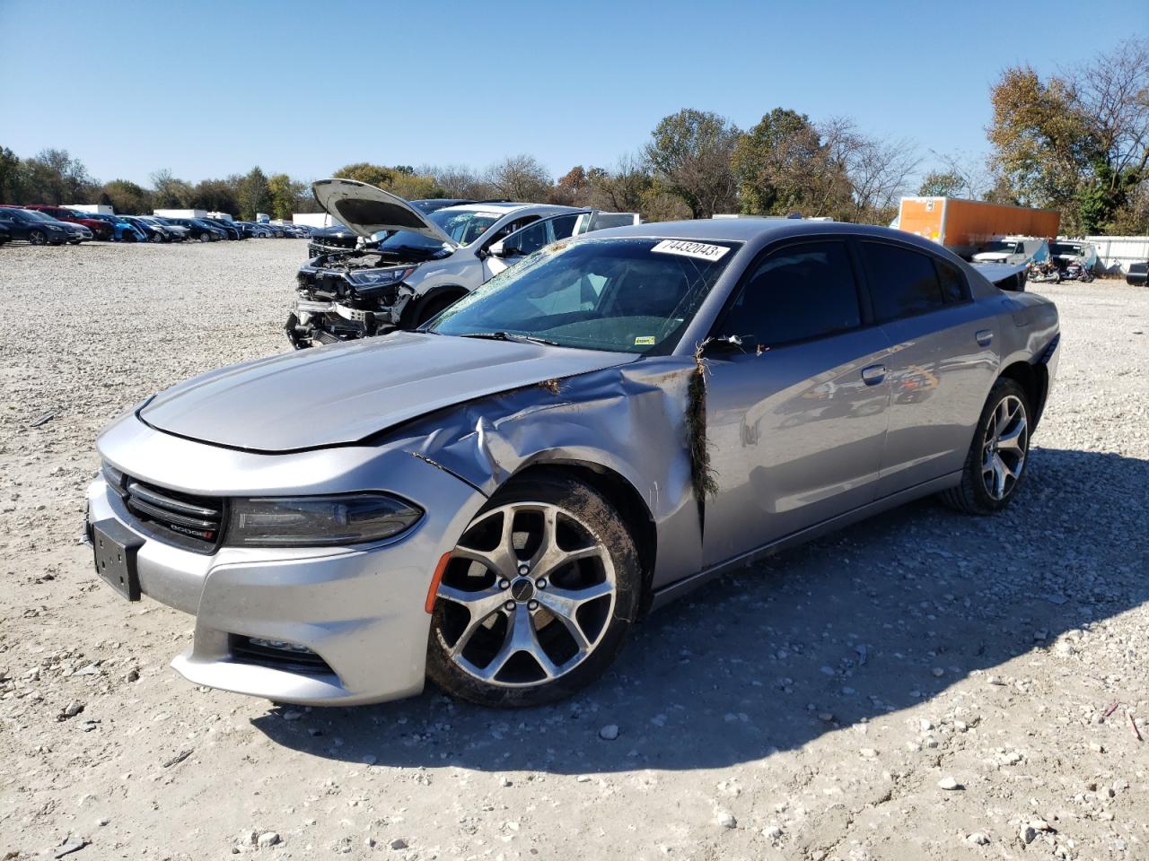 Image 1 of 2017 DODGE CHARGER SXT 2017 with VIN 2C3CDXHG3HH522922