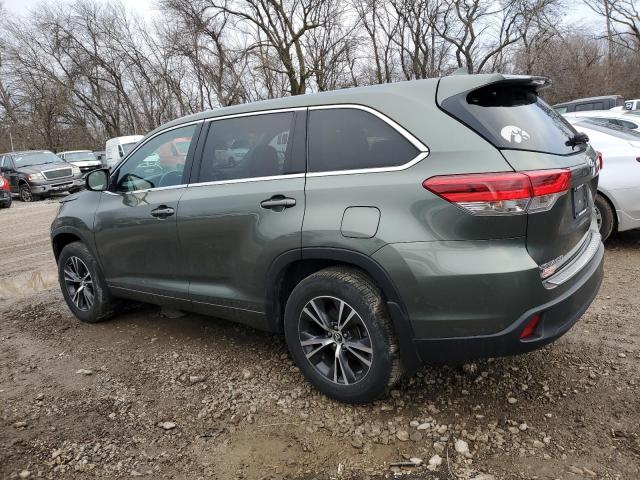 Image 2 of 2018 TOYOTA HIGHLANDER LE 2018 with VIN 5TDBZRFH5JS866016