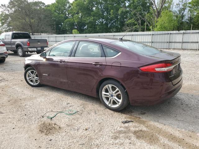 Изображение 2 2018 FORD FUSION SE HYBRID 2018 с VIN 3FA6P0LU1JR165003