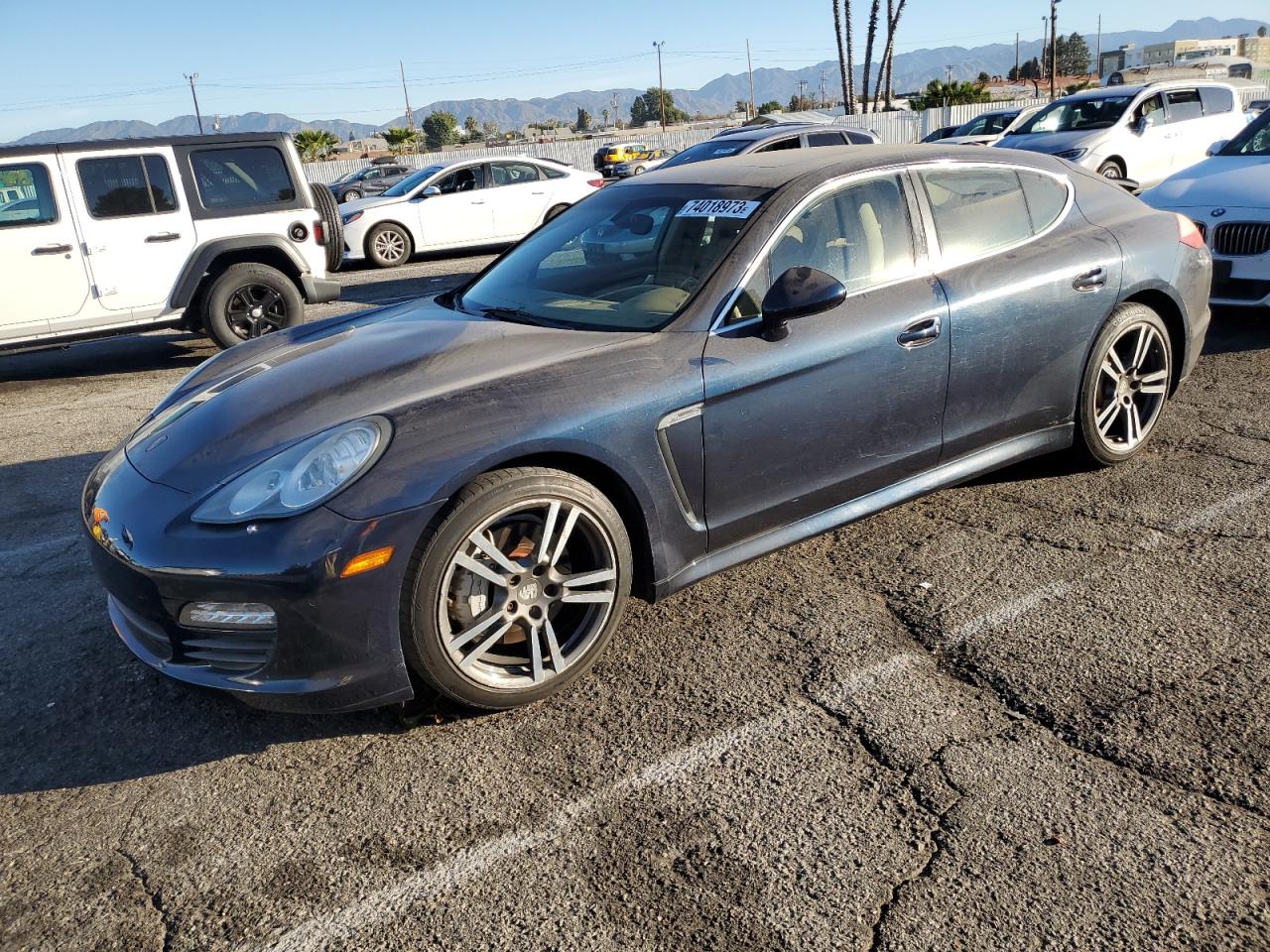 Image 1 of 2010 PORSCHE PANAMERA S 2010 with VIN WP0AB2A79AL063636