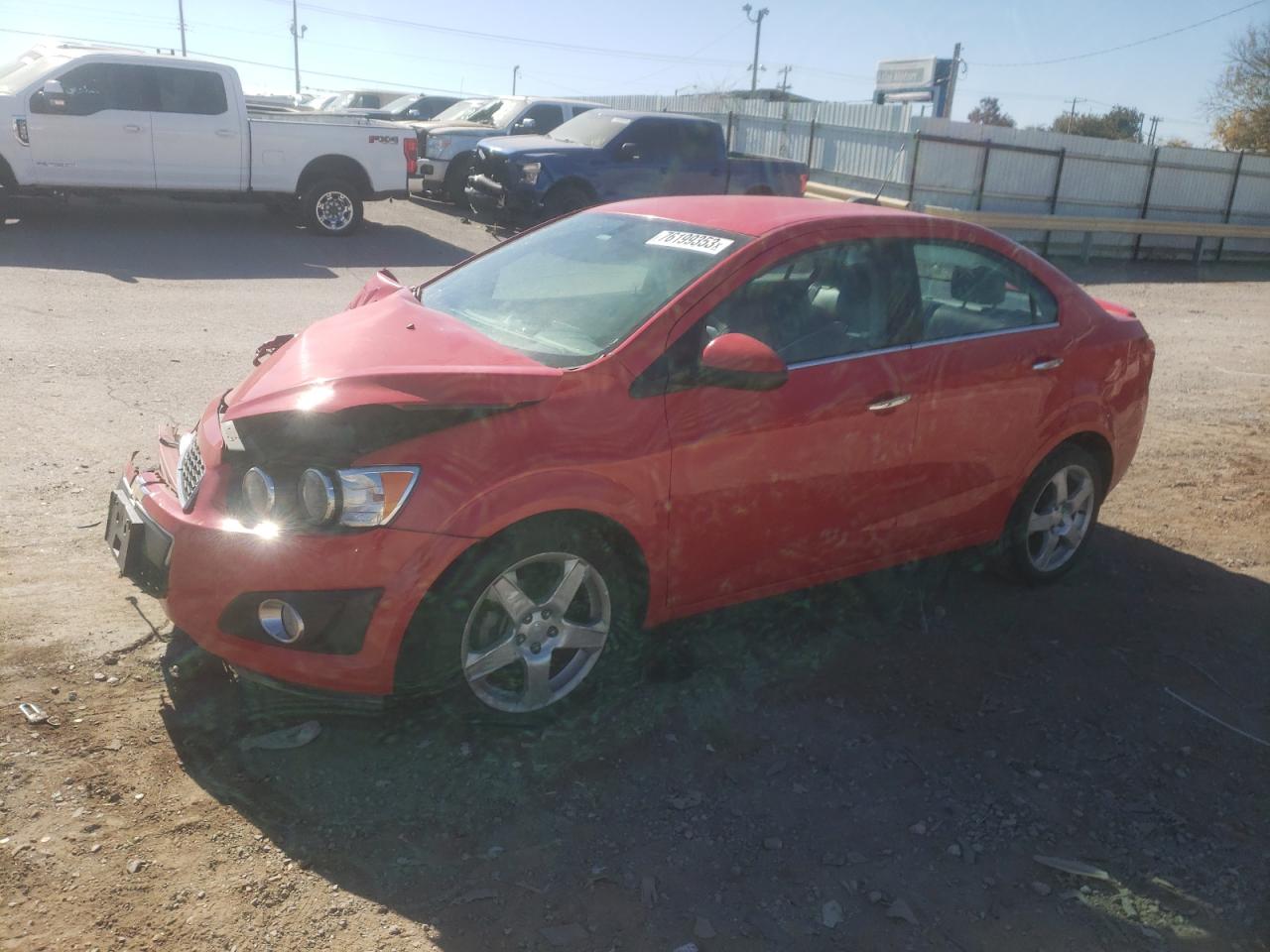 Изображение 1 2015 CHEVROLET SONIC LTZ 2015 с VIN 1G1JE5SB1F4139355