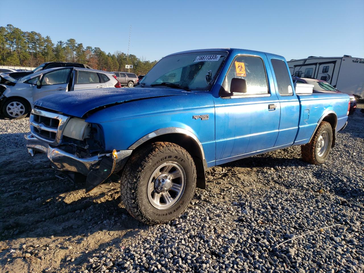Изображение 1 2000 FORD RANGER SUPER CAB 2000 с VIN 1FTYR14X1YTA09404