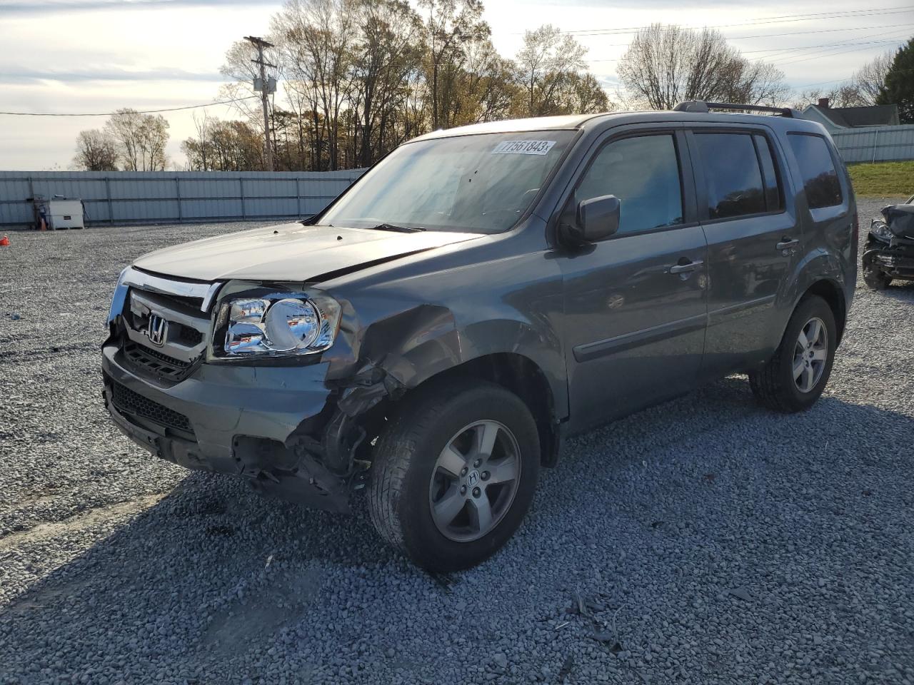 Изображение 1 2010 HONDA PILOT EX 2010 с VIN 5FNYF3H44AB021463