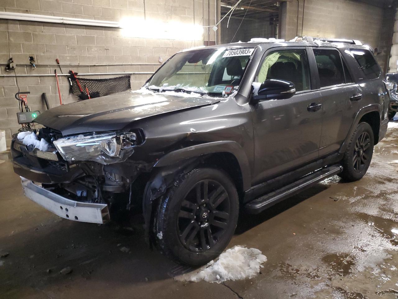 Image 1 of 2020 TOYOTA 4RUNNER SR5/SR5 PREMIUM 2020 with VIN JTEBU5JR7L5781433