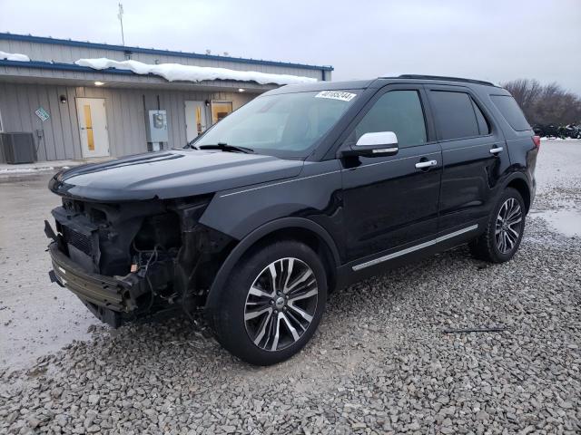 Image 1 of 2017 FORD EXPLORER PLATINUM 2017 with VIN 1FM5K8HT0HGC52472