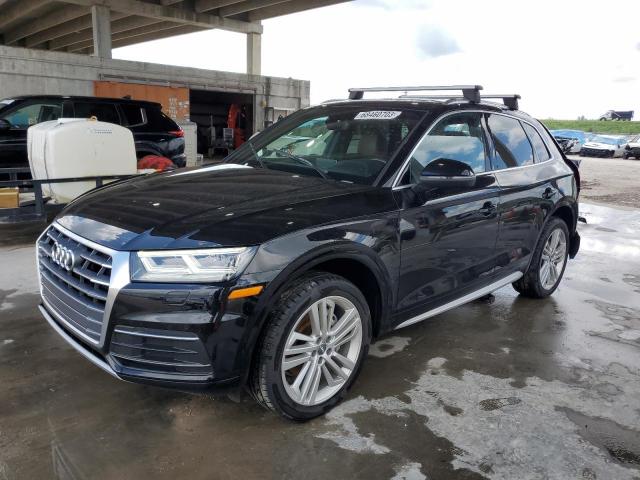 Image 1 of 2020 AUDI Q5 PREMIUM PLUS 2020 with VIN WA1BNAFY0L2024282