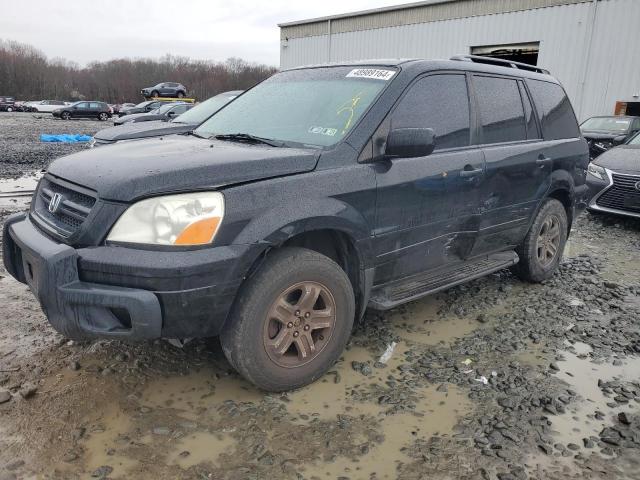 Image 1 of 2003 HONDA PILOT EXL 2003 with VIN 2HKYF18683H606296