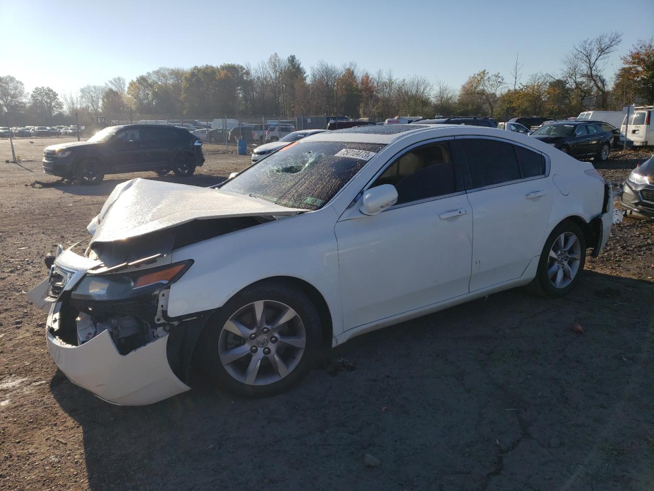 Image 1 of 2014 ACURA TL TECH 2014 with VIN 19UUA8F57EA005148