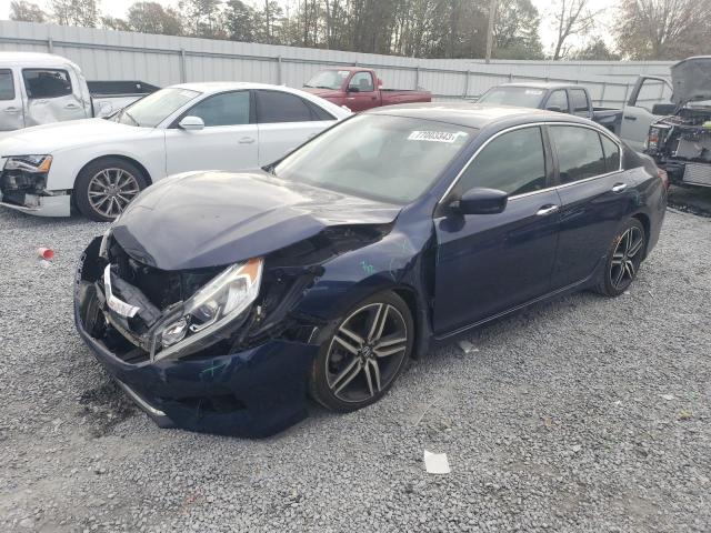 Изображение 1 2017 HONDA ACCORD SPORT 2017 с VIN 1HGCR2F58HA057491