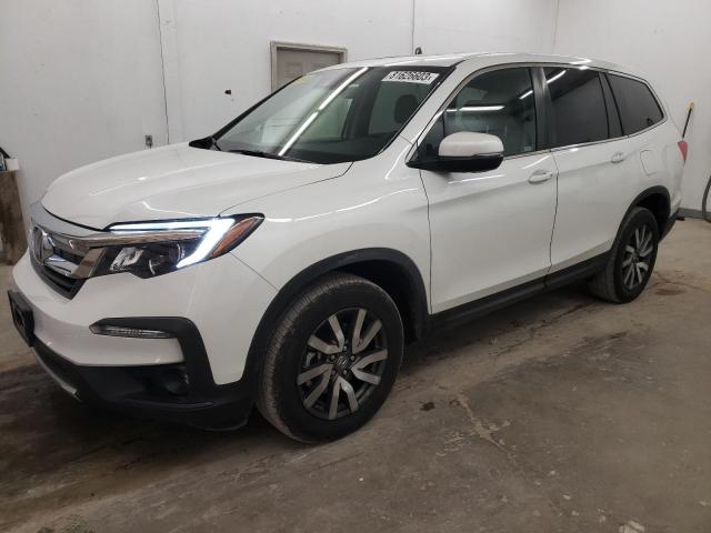 Изображение 1 2021 HONDA PILOT EXL 2021 с VIN 5FNYF6H53MB076937