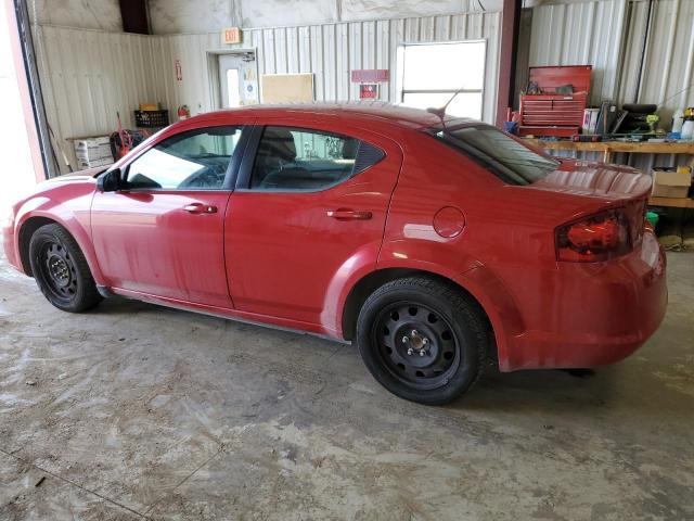 Image 2 of 2014 DODGE AVENGER SE 2014 with VIN 1C3CDZAB7EN112783