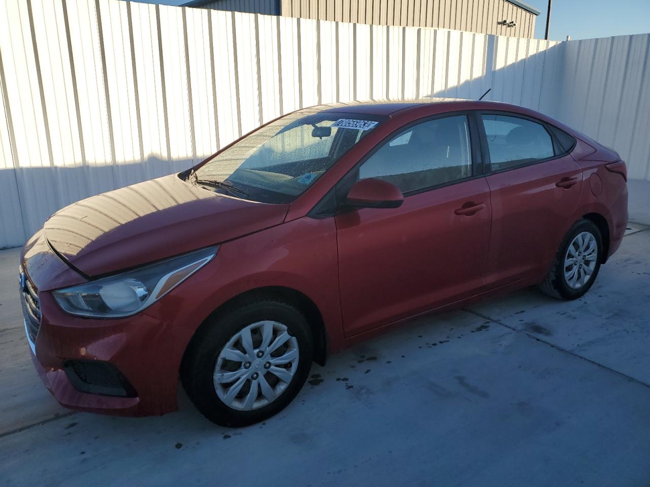 Image 1 of 2018 HYUNDAI ACCENT SE 2018 with VIN 3KPC24A36JE033102