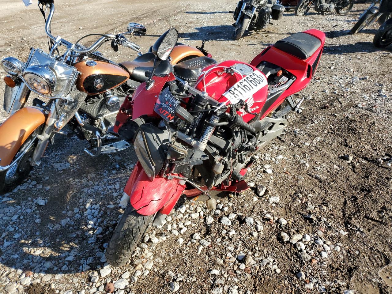 Изображение 2 2003 HONDA CBR600 RR 2003 с VIN JH2PC37073M004855