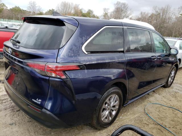 Image 3 of 2021 TOYOTA SIENNA LE 2021 with VIN 5TDKRKEC2MS014059