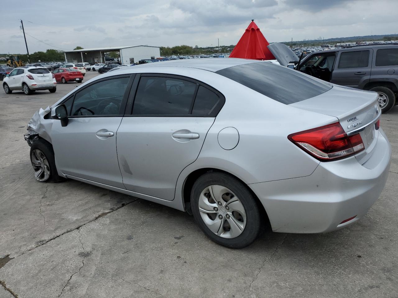 Obraz 2 z 2013 HONDA CIVIC LX 2013 z VIN 19XFB2F57DE268396
