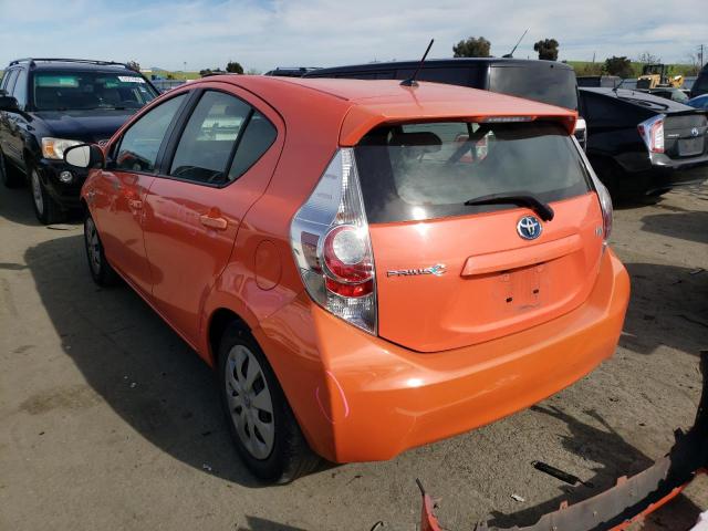 Obraz 2 z 2012 TOYOTA PRIUS C  2012 z VIN JTDKDTB3XC1002715