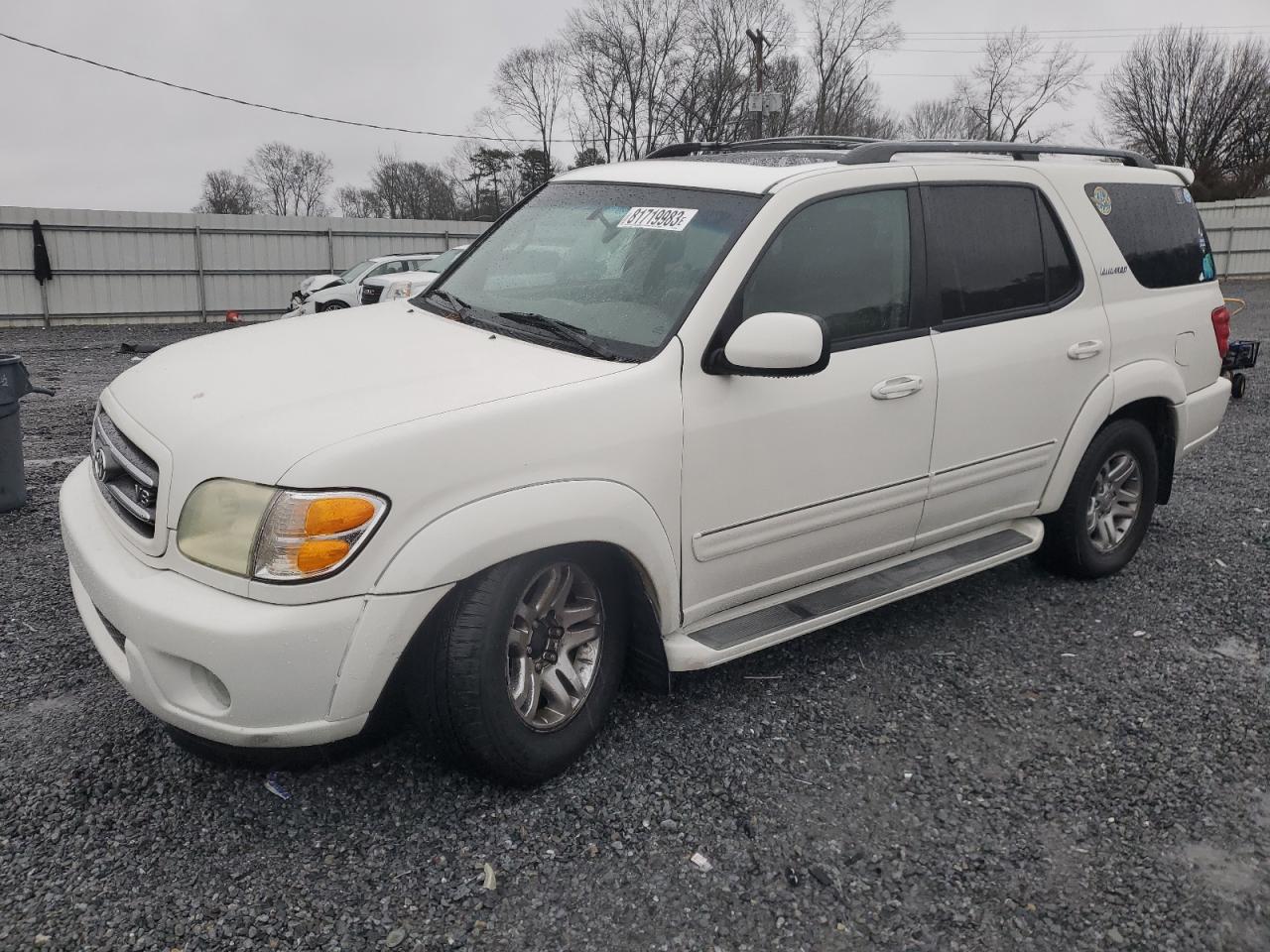 2004 TOYOTA SEQUOIA LIMITED 2004 image