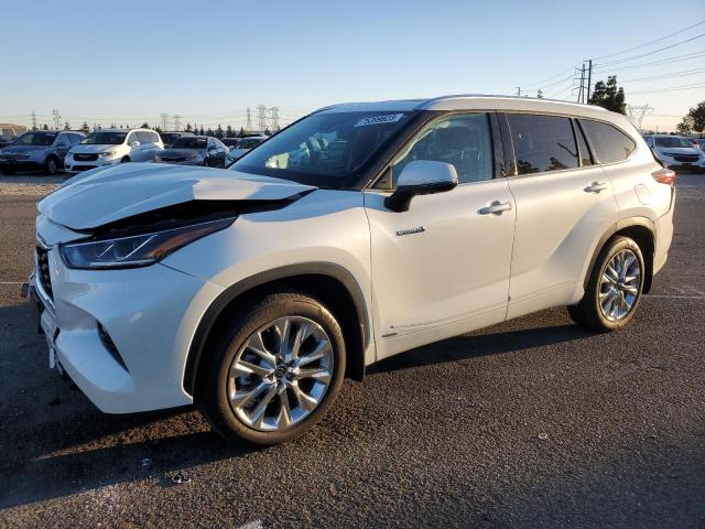 Image 1 of 2021 TOYOTA HIGHLANDER HYBRID LIMITED 2021 with VIN 5TDXBRCH8MS529794
