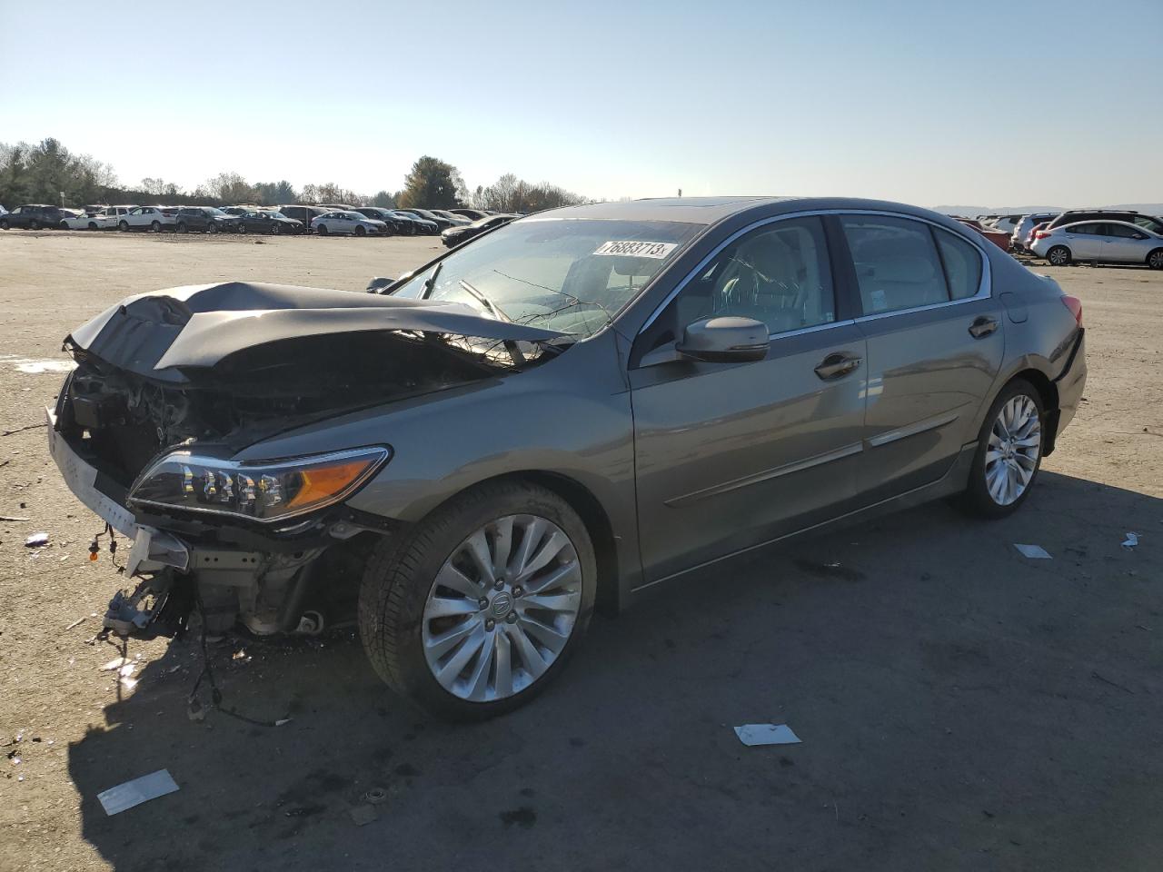 Image 1 of 2014 ACURA RLX ADVANCE 2014 with VIN JH4KC1F93EC001546