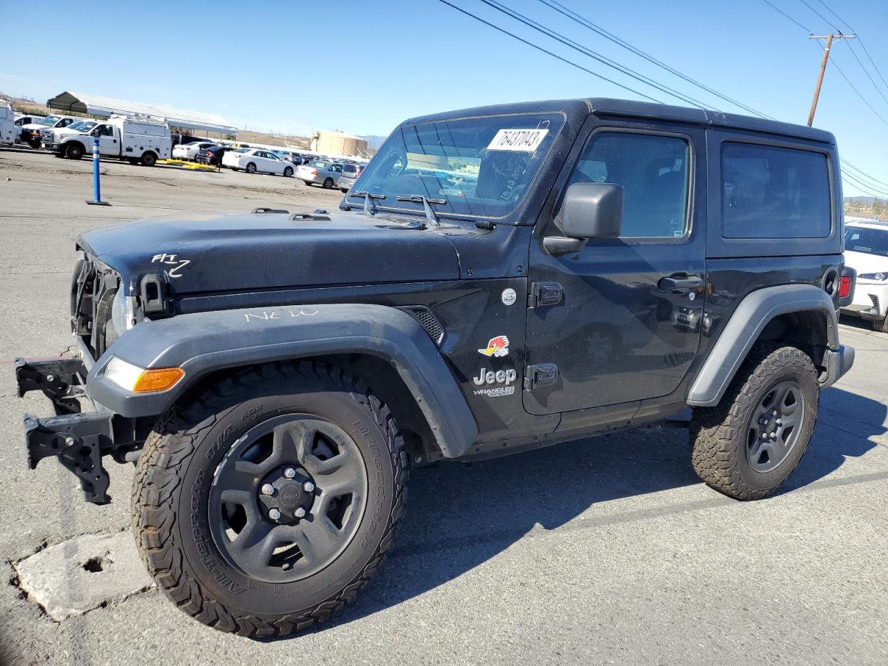 Obraz 1 z 2019 JEEP WRANGLER SPORT 2019 z VIN 1C4GJXAG9KW642507