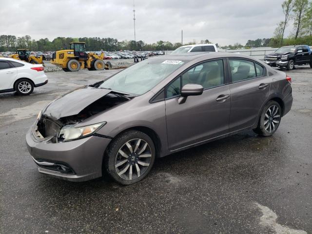 Image 1 of 2014 HONDA CIVIC EXL 2014 with VIN 19XFB2F9XEE077740