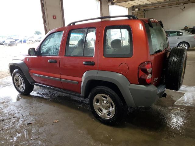 Изображение 2 2006 JEEP LIBERTY SPORT 2006 с VIN 1J4GL48K86W103864