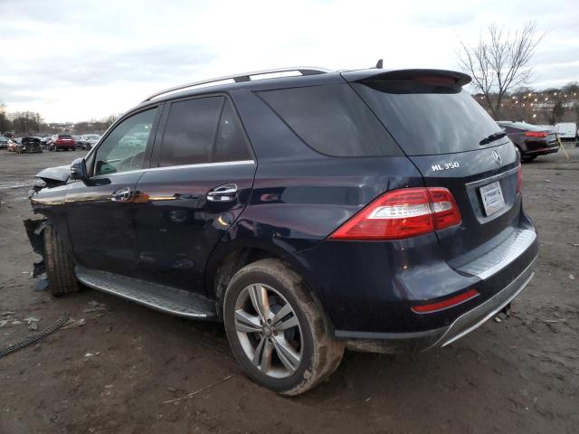 Image 2 of 2015 MERCEDES-BENZ ML 350 4MATIC 2015 with VIN 4JGDA5HBXFA515684