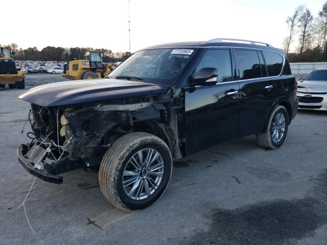 Image 1 of 2020 INFINITI QX80 LUXE 2020 with VIN JN8AZ2NE4L9255491