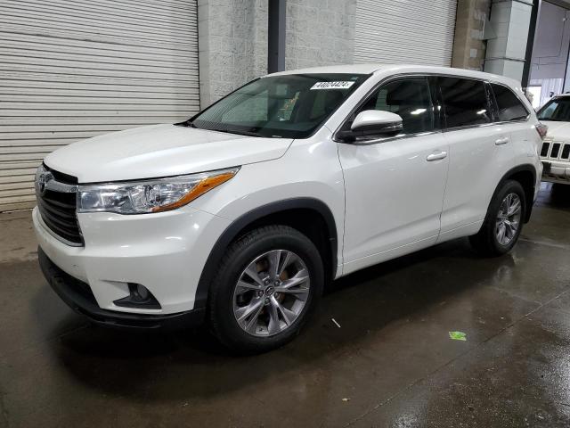 Image 1 of 2016 TOYOTA HIGHLANDER LE 2016 with VIN 5TDBKRFH2GS291709