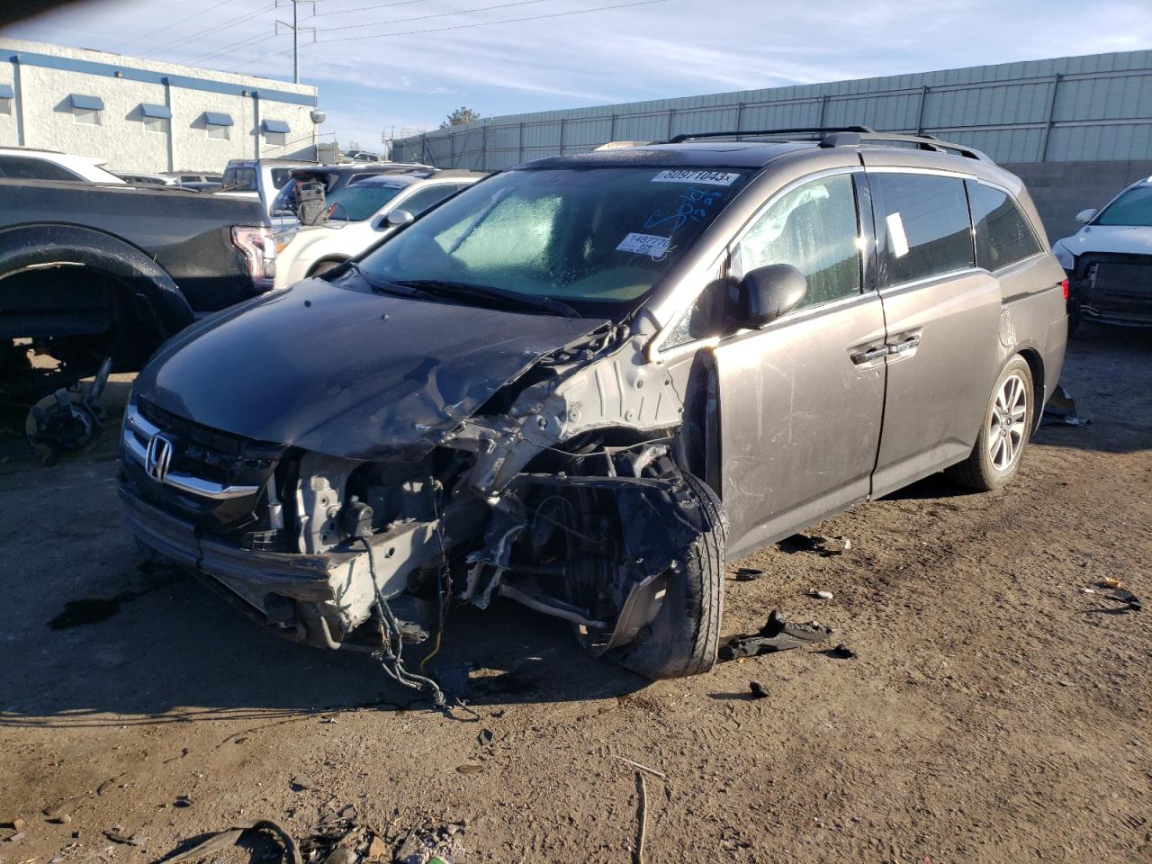 2014 HONDA ODYSSEY TOURING 2014 image