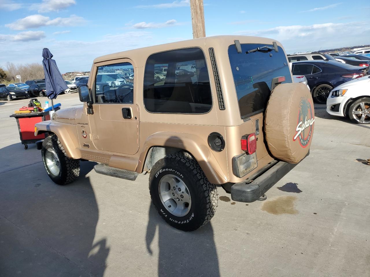 Изображение 2 2000 JEEP WRANGLER / TJ SAHARA 2000 с VIN 1J4FA59S1YP717965