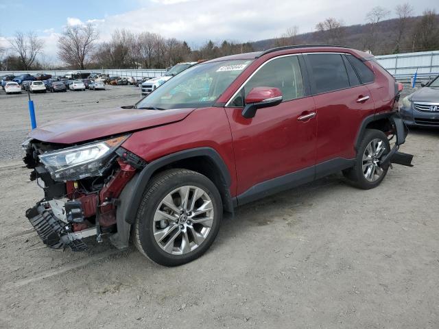 Image 1 of 2020 TOYOTA RAV4 LIMITED 2020 with VIN JTMN1RFV7LD050868