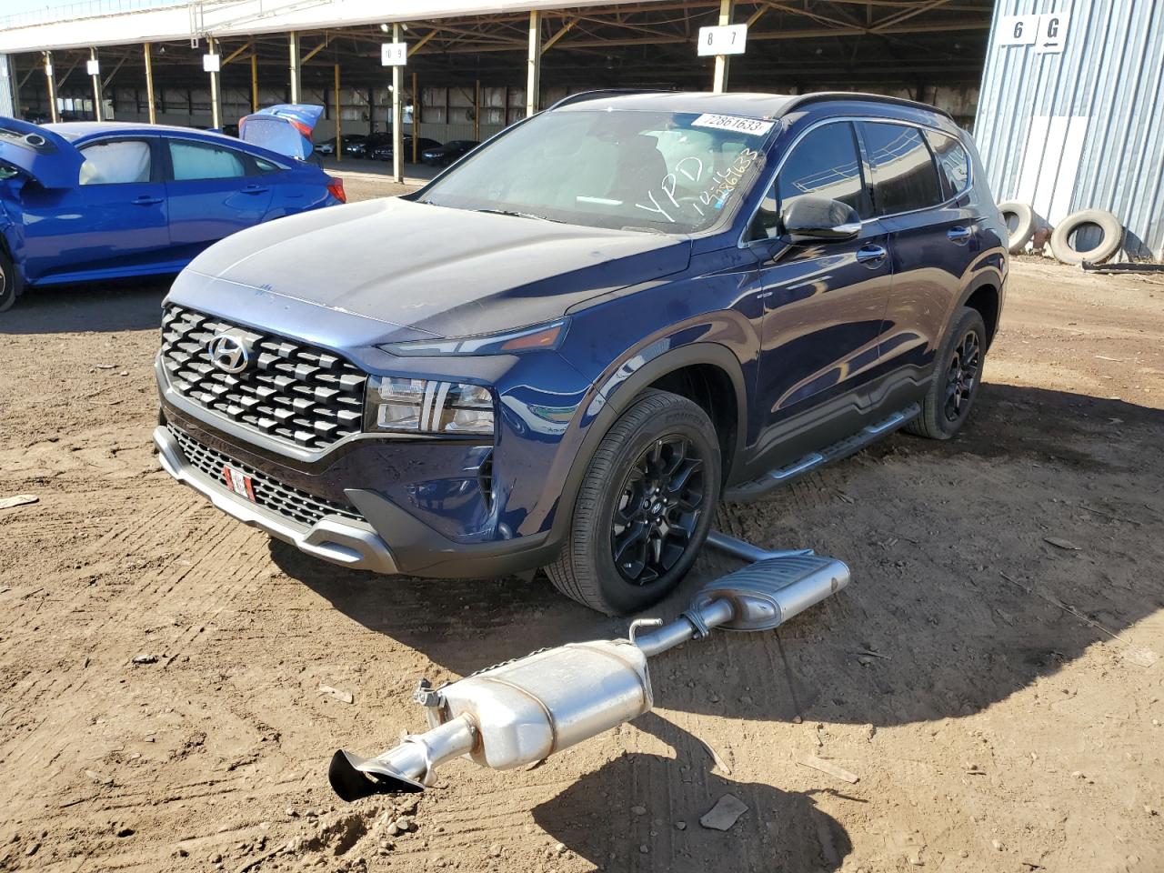 Obraz 1 z 2022 HYUNDAI SANTA FE SEL 2022 z VIN 5NMS6DAJ4NH396608